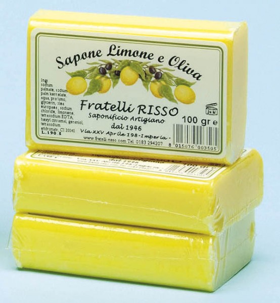 Sapone Limone e Oliva Fratelli Risso