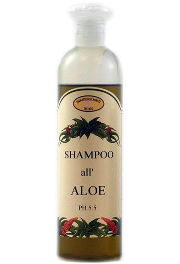 Shampoo mit Aloe Vera Extrakt