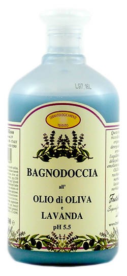 Bagnodoccia all'olio di Oliva e Lavanda